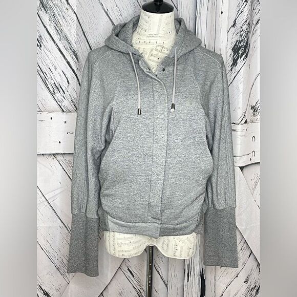 Bonnie Alex Gray Zip-Up Hoodie S/M - Picture 1 of 10